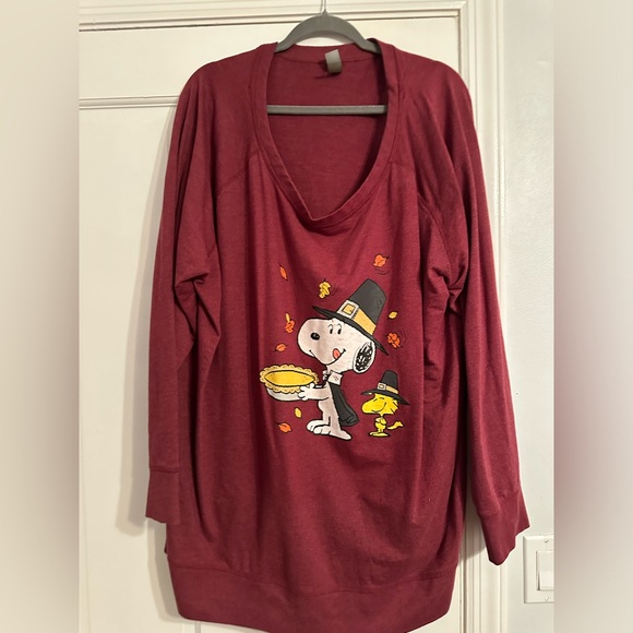 Snoopy Thanksgiving crew sweatshirt - Picture 1 of 3